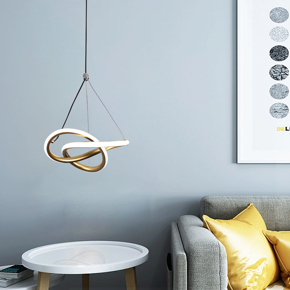 Ring Light Living Room Chandelier Led Ceiling Hanging Nordic Modern Pendant Lights For Kitchen Bedroom