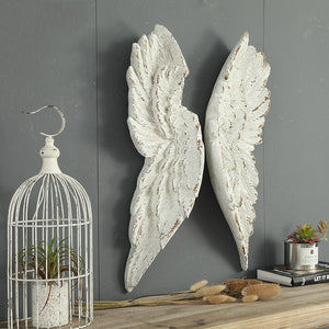 Angel Wings Wall Decor Cafe Hall Decoration Living Room Background Creative Wall Hanging