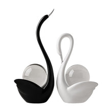 Load image into Gallery viewer, Creative Nordic Couple Swan Ornament Home Living Room Decoration

