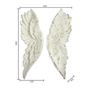 Angel Wings Wall Decor Cafe Hall Decoration Living Room Background Creative Wall Hanging