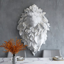 Load image into Gallery viewer, 3D crafted majestic lion head for accent wall