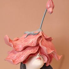 Load image into Gallery viewer, Elegant Rose Girl Decorative Sculpture – Aesthetic Modern Home Decor