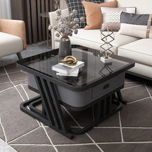 Load image into Gallery viewer, Sleek Modern Nesting Coffee Table Set with Marble Top and Storage