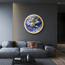 Load image into Gallery viewer, Art Modern Indoor Lighting Design Bedroom Round led earth Wall Lamp
