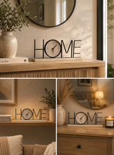 Load image into Gallery viewer, Home Decorative Table Clock | Modern Minimalist Metal Clock Decor
