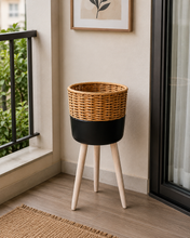 Load image into Gallery viewer, Nordic Rattan Planter Stand Collection | 3 Sizes Available