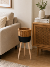 Load image into Gallery viewer, Nordic Rattan Planter Stand Collection | 3 Sizes Available