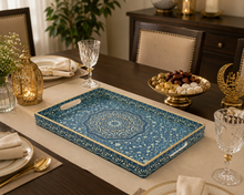 Load image into Gallery viewer, Mediterranean Serving Tray Collection | 2 Sizes Available ( Deep Rectang )