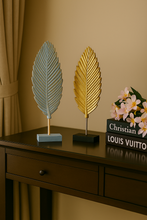 Load image into Gallery viewer, Decorative White Leaf Sculpture - Modern Home Decor