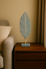 Load image into Gallery viewer, Decorative White Leaf Sculpture - Modern Home Decor