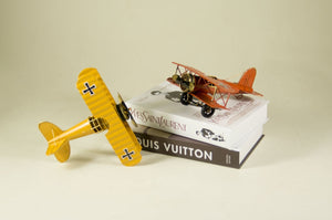 small size metal hand crafted metal aeroplane