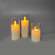 Load image into Gallery viewer, Set of 3 LED Flameless Candles - Elegant Home Decor