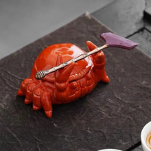 Load image into Gallery viewer, Quirky Crab Ashtray with Lid – Ceramic | Unique Home Decor Piece