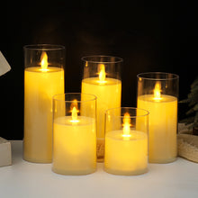 Load image into Gallery viewer, Set of 5 LED flicking Candles – Elegant Glow for Any Occasion