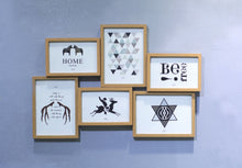 Load image into Gallery viewer, Rustic Multi-Frame Photo Collage Wall Decor – 20×14 Inch