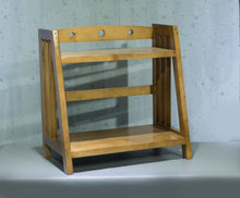 Load image into Gallery viewer, Desktop kitchen  shelf organizer  pine wood
