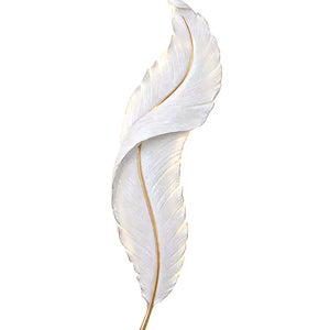 Indoor Interior Brackets Wall Sconce Light Feather Led Modern Wall Lamps