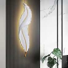 Load image into Gallery viewer, Indoor Interior Brackets Wall Sconce Light Feather Led Modern Wall Lamps
