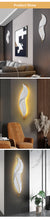 Load image into Gallery viewer, Indoor Interior Brackets Wall Sconce Light Feather Led Modern Wall Lamps
