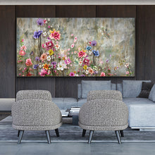 Load image into Gallery viewer, Abstract Art Colorful Flower Canvas Painting Wall Art Spring Tree Floral Posters Prints for Living Room Bedroom Decor
