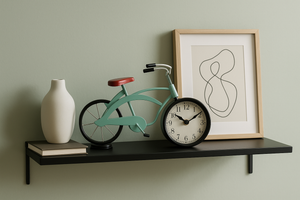 Bicycle Shape Table Clock – Creative Home & Desk Decor