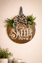 Load image into Gallery viewer, 🏡 “Home Sweet Home” Wooden Hanging Wall Sign | Entryway Décor
