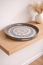 Load image into Gallery viewer, Elegant Coffee Table Tray | Round Serving Tray
