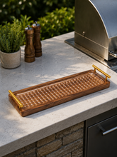 Load image into Gallery viewer, Luxury Wooden Serving Tray Set | 2 Sizes Available
