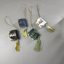 Load image into Gallery viewer, Mini size printed Al Quran car pendent
