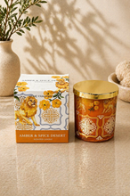Load image into Gallery viewer, Luxury oriental scented candle collection with decorative glass jars and premium home fragrance packaging
