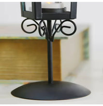 Load image into Gallery viewer, Decorative White Lantern Lamp Post – Elegant LED Lighting for Home and Garden
