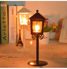 Load image into Gallery viewer, Decorative White Lantern Lamp Post – Elegant LED Lighting for Home and Garden
