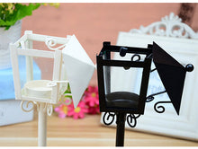 Load image into Gallery viewer, Decorative White Lantern Lamp Post – Elegant LED Lighting for Home and Garden
