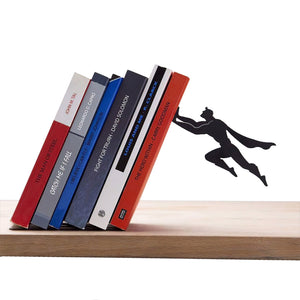 Superhero Bookend – Creative Batman-Inspired Metal Stand | MetaphorBD