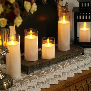 Set of 5 LED flicking Candles – Elegant Glow for Any Occasion